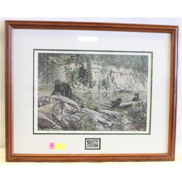 20X24 PAUL RANKIN 1994 "LIVING ON THE EDGE