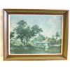 Image 1 : VINTAGE FRAMED PAINTING WATERMILL 29"X23"