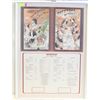 Image 1 : VINTAGE "OVERTON'S LONDON" FRAMED MENU- 31 X 23