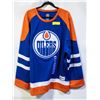 Image 1 : NEW NHL EDMONTON OILERS JERSEY BLUE SIZE LARGE
