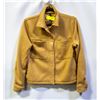 Image 1 : MONDETTA WOMENS CROPPED JACKET BEIGE SIZE XS