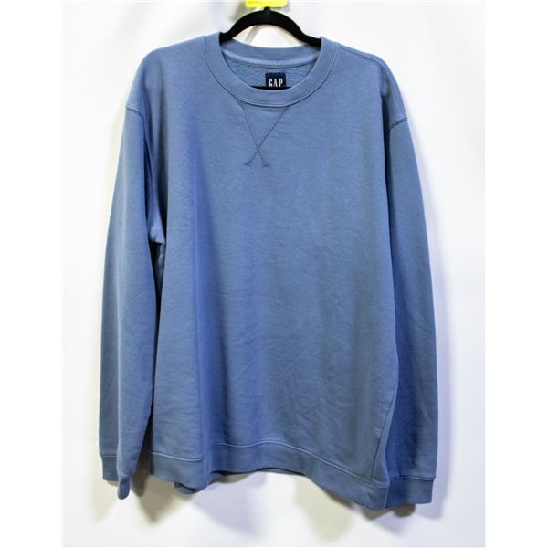 GAP PULLOVER SWEATSHIRT BLUE SIZE XLARGE