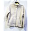 Image 1 : MONDETTA WOMENS FULL-ZIP JACKET WHITE SIZE MEDIUM