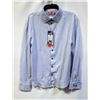 Image 1 : NEW MODERN ENGLISH GEOMETRIC LONG SLEEVE BUTTON UP