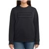 Image 1 : NEW HUNTER EMBOSSED SWEATSHIRT BLACK SIZE XL