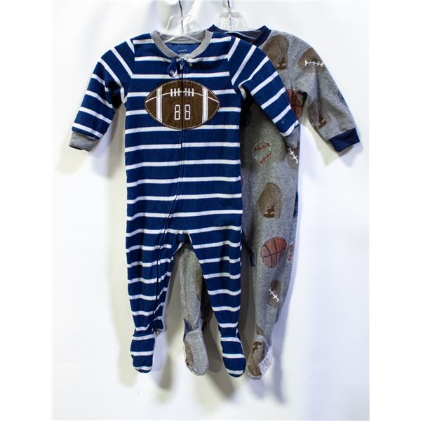 2 PK CARTERS SLEEPERS SIZE 18 MONTHS