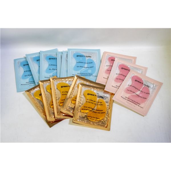 BAG OF 14 GRACE & STELLA EYE MASK HERO PATCHES