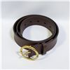 Image 1 : LEVI'S MENS LEATHER BELT BROWN SIZE LARGE 12-14