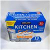 Image 1 : KIRKLAND KITCHEN TRASH BAGS WITH DRAWSTRING WHITE