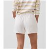 Image 2 : NEW GAP HIGH WAISTED WIDE LEG SHORTS WHITE SIZE XS