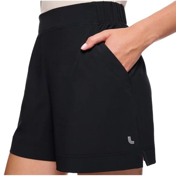 NEW LOLE BLACK LOOSE FIT HIGH WAIST SHORTS XL