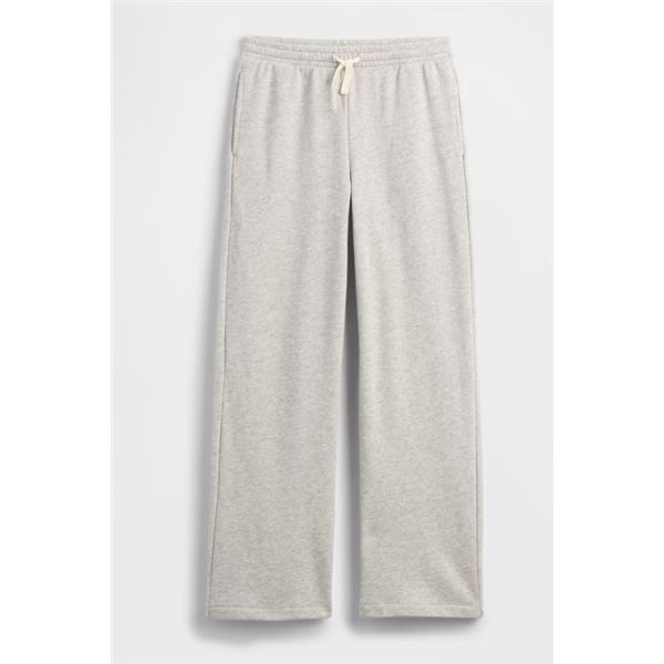 NEW GAP KIDS GIRLS FLEECE WIDE LEG PANTS SZ 14/16
