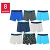 Image 1 : NEW BUFFALO DAVID BITTON BOYS BOXERS 8 PACK BLUE