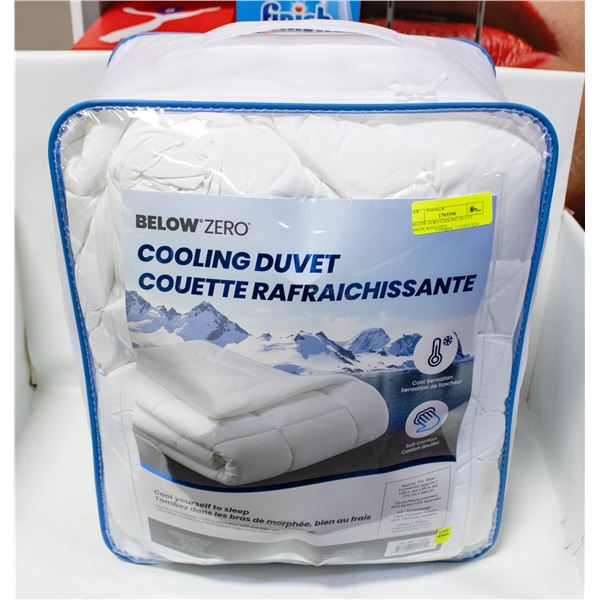 BELOW ZERO COOLING DUVET WHITE KING SIZE