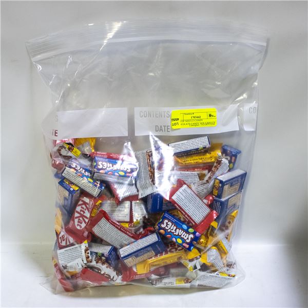 BAG OF NESTLE CANDY CHOCOLATE CANDY MIX VARIETY PK