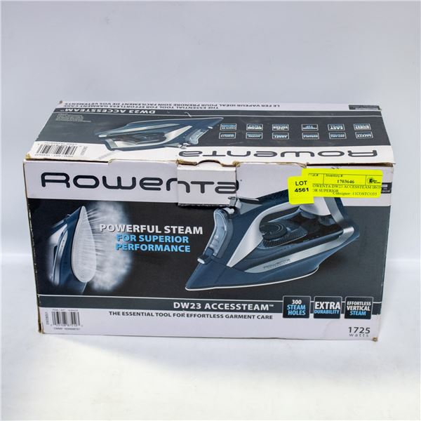 ROWENTA DW23 ACCESSTEAM IRON FOR SUPERIOR