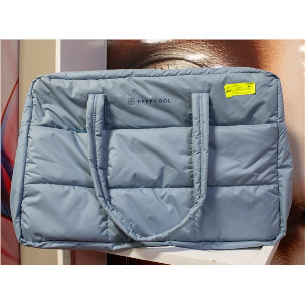 KEEPCOOL INSULATED COOLER TOTE BAG BLUE