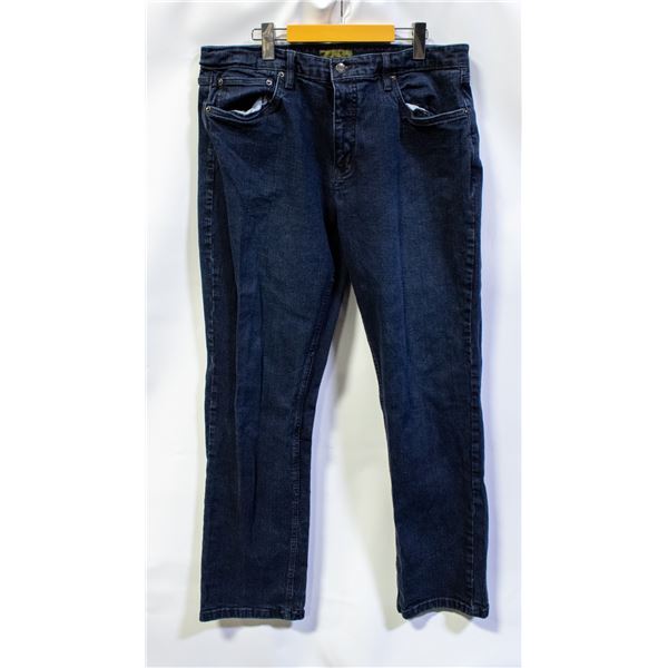 URBAN STYLE STRAIGHT JEANS DARK BLUE SIZE 38 X 33