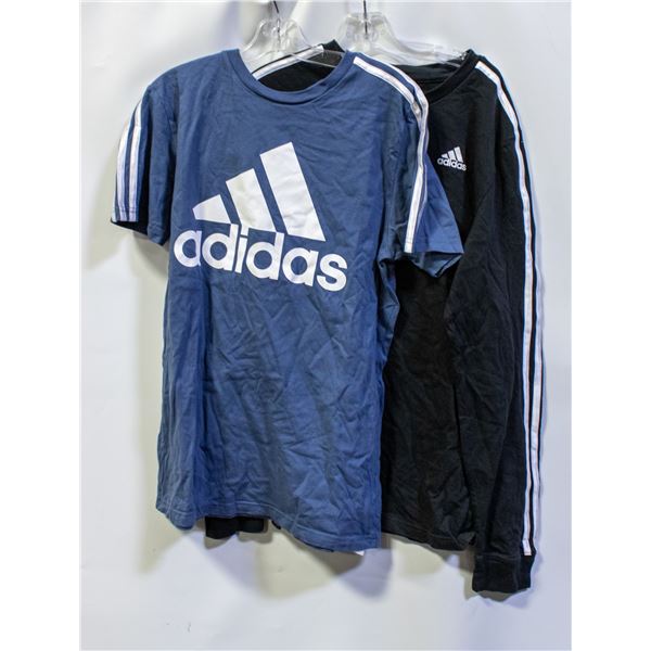 2 PK OF ADIDAS BOYS SPORTS T-SHIRTS SIZE XL 18/20