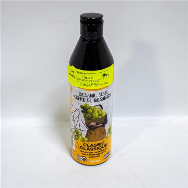 NEW NONNA PIA'S CLASSIC BALSAMIC GLAZE - 380ML