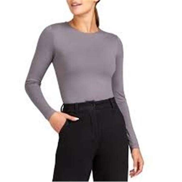 2 PK OF FRANK & OAK WOMENS LONG SLEEVE SHIRT SZ M