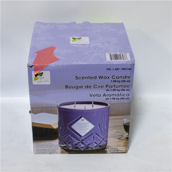 NATURES MARK SCENTED WAX CANDLE 1.58KG