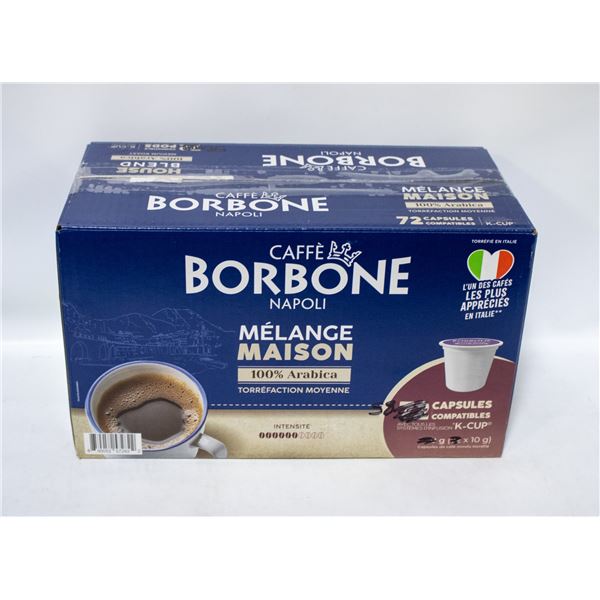 BOX OF 58 CAFFE BORBONE HOUSE BLEND MEDIUM ROAST
