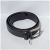 Image 1 : KENNETH COLE MENS LEATHER BELT BLACK SIZE M 32-34