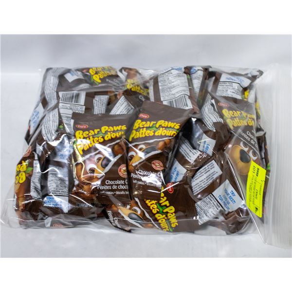 BAG OF 40 DARE BEAR PAWS CHOCOLATE CHIP FLAVOUR