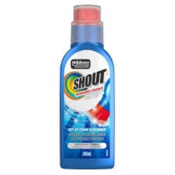 3 PK OF SC JOHNSON SHOUT LAUNDRY STAIN REMOVER &