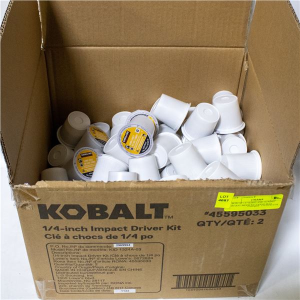 BOX OF 117 KIRKLAND SUMMIT ROAST MEDIUM COFFEE POD
