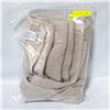 Image 1 : WELHOME BATH TOWEL BEIGE 29 X 58"