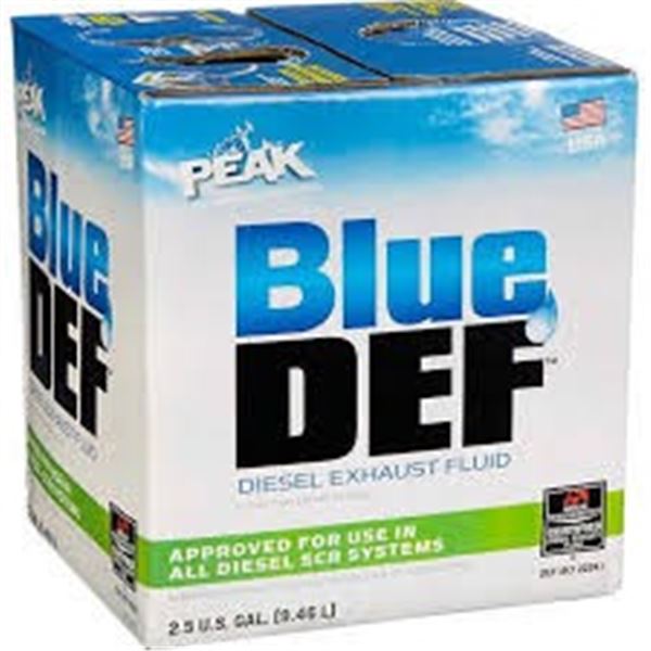 NEW PEAK BLUE DEF DIESEL EXHAUST FLUID - 9.46L