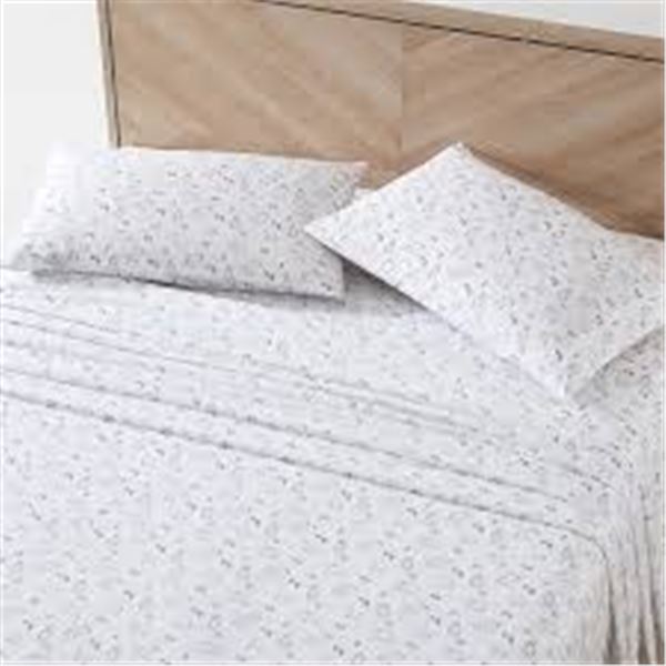 BRAND NEW EDDIE BAUER COTTON PERCALE SHEET SET