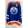 Image 1 : NEW NHL EDMONTON OILERS JERSEY BLUE SIZE LARGE