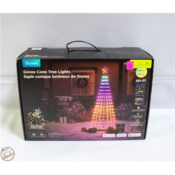 GOVEE INDOOR & OUTDOOR CONE TREE LIGHTS 1.83M / 6'