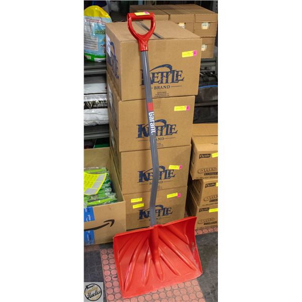 GARANT ERGONOMIC SNOW SHOVEL RED 18"