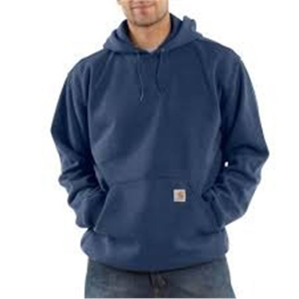 NEW CARHARTT MENS PULLOVER HOODIE LOOSE FIT SIZE L