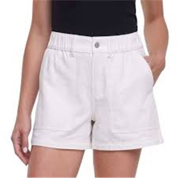 NEW GAP WOMENS TWILL SHORT BLACK SIZE SMALL