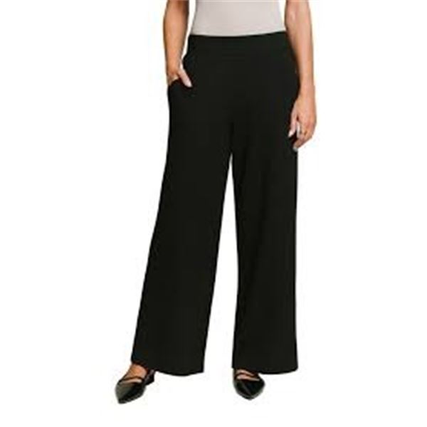 NEW MATTY M WOMENS DRESS PANTS BLACK SIZE LARGE