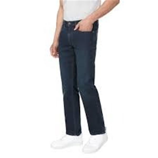 NEW BUFFALO MENS STRAIGHT STRETCH JEANS SIZE 34X32