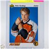 Image 1 : PETER FORSBERG ROOKIE CARD UPPERDECK