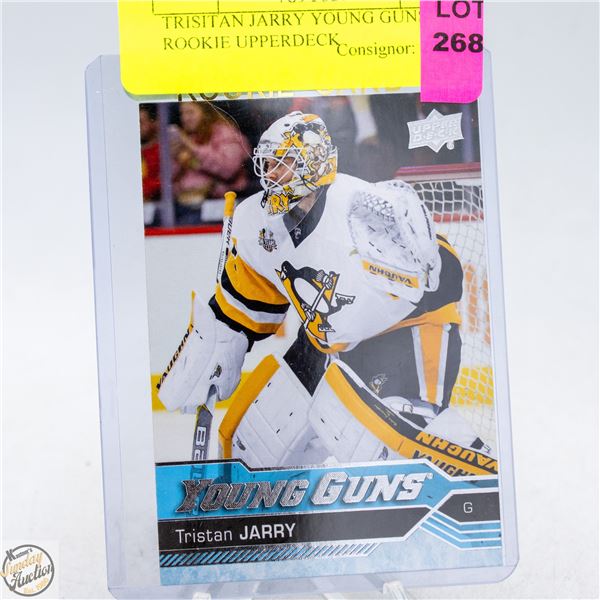 TRISTAN JARRY YOUNG GUNS ROOKIE UPPERDECK