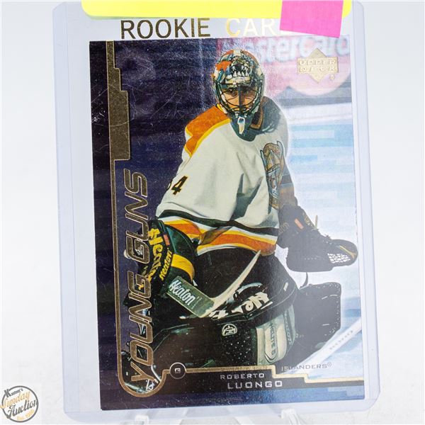 ROBERTO LUONGO YOUNG GUNS ROOKIE UPPERDECK