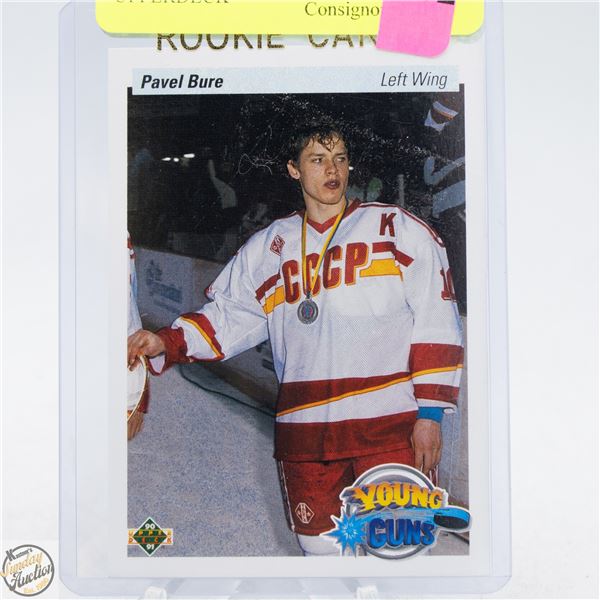 PAVEL BURE YOUNG GUNS ROOKIE UPPERDECK