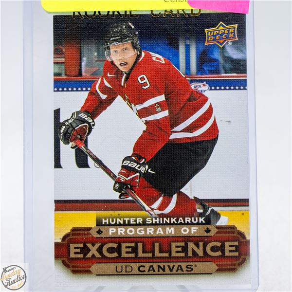 HUNTER SHINKARUK ROOKIE PROGRAM OF EXCELLENCE