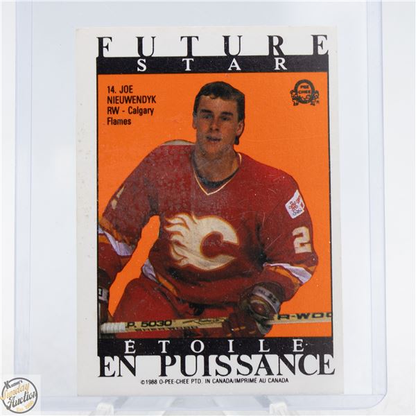 JOE NIEUWENDYK ROOKIE FUTURE STAR O-PEE-CHEE