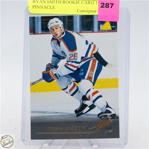 RYAN SMYTH ROOKIE CARD 1995 PINNACLE