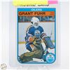 Image 1 : GRANT FUHR ROOKIE CARD O-PEE-CHEE
