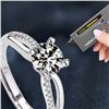 Image 3 : 1 CT GRA CERTIFIED ROUND BRILLIANT MOISSANITE
